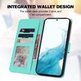 thumbnail image 4 of Compatible with Samsung Galaxy S22 Plus 5G Cute Animals Pattern Wallet Case with Card Slots Flip Cover, 4 of 5