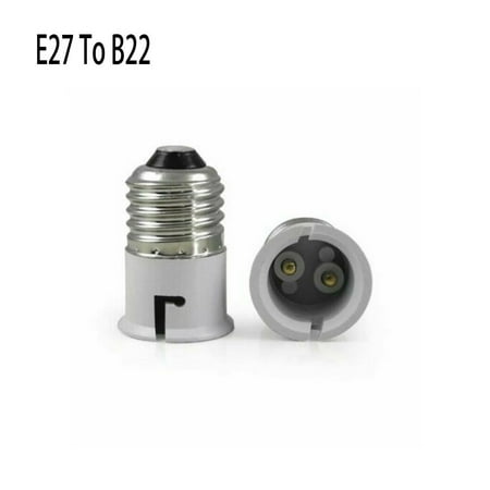

E27 To B22 Adapter Converter Lamp Light Bulb Edison Screw E27 To Bayonet Cap B22