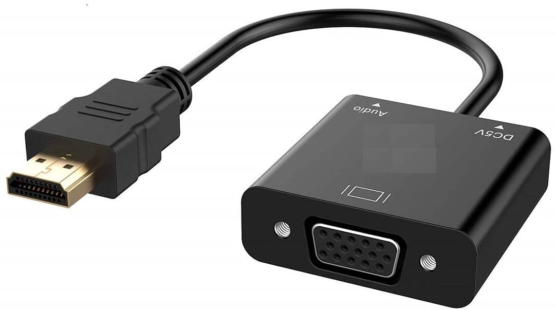 DOORGA HDMI to VGA Adapter with 3.5mm 