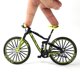 thumbnail image 3 of Mini bicicleta de aleación 1:10, modelo a escala, simulación de adorno de escritorio, juguete de bicicleta de montaña con yema del dedo (verde) JM, 3 of 4