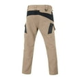 thumbnail image 5 of Work Pants for Men - Tactical Ripstop Waterproof Cargo, Stretch Multi Pockets, Construction & Hiking Work Pants Khaki L, 5 of 6