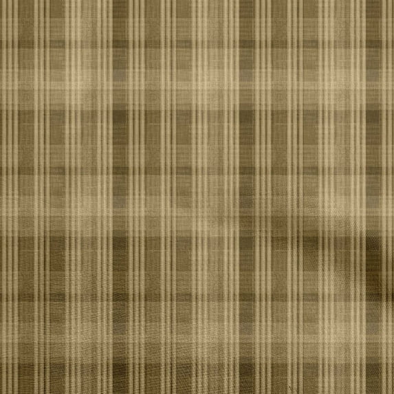 oneOone Cotton Cambric Olive Green Fabric Check Quilting Supplies Print Sewing Fabric By The Yard 42 Inch Wide