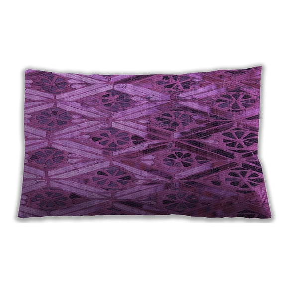 Ahgly Company Outdoor Rectangular Contemporary Lumbar Throw Pillow, 13 inch by 19 inch