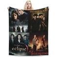 thumbnail image 2 of Blankets The Twilight Movie Sagas Air Conditioning Flannel Blanket Blanket Super Soft Cozy Warm Plush for Sofa Living Room Bedroom 60"X50", 2 of 4