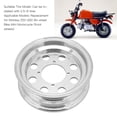 thumbnail image 3 of Llanta De Vacío De Rueda Delantera, Llanta De Motocicleta Ligera A Prueba De Herrumbre De aleación De Aluminio De Alta Resistencia Para Neumáticos De 8 Pulgadas, 3 of 7