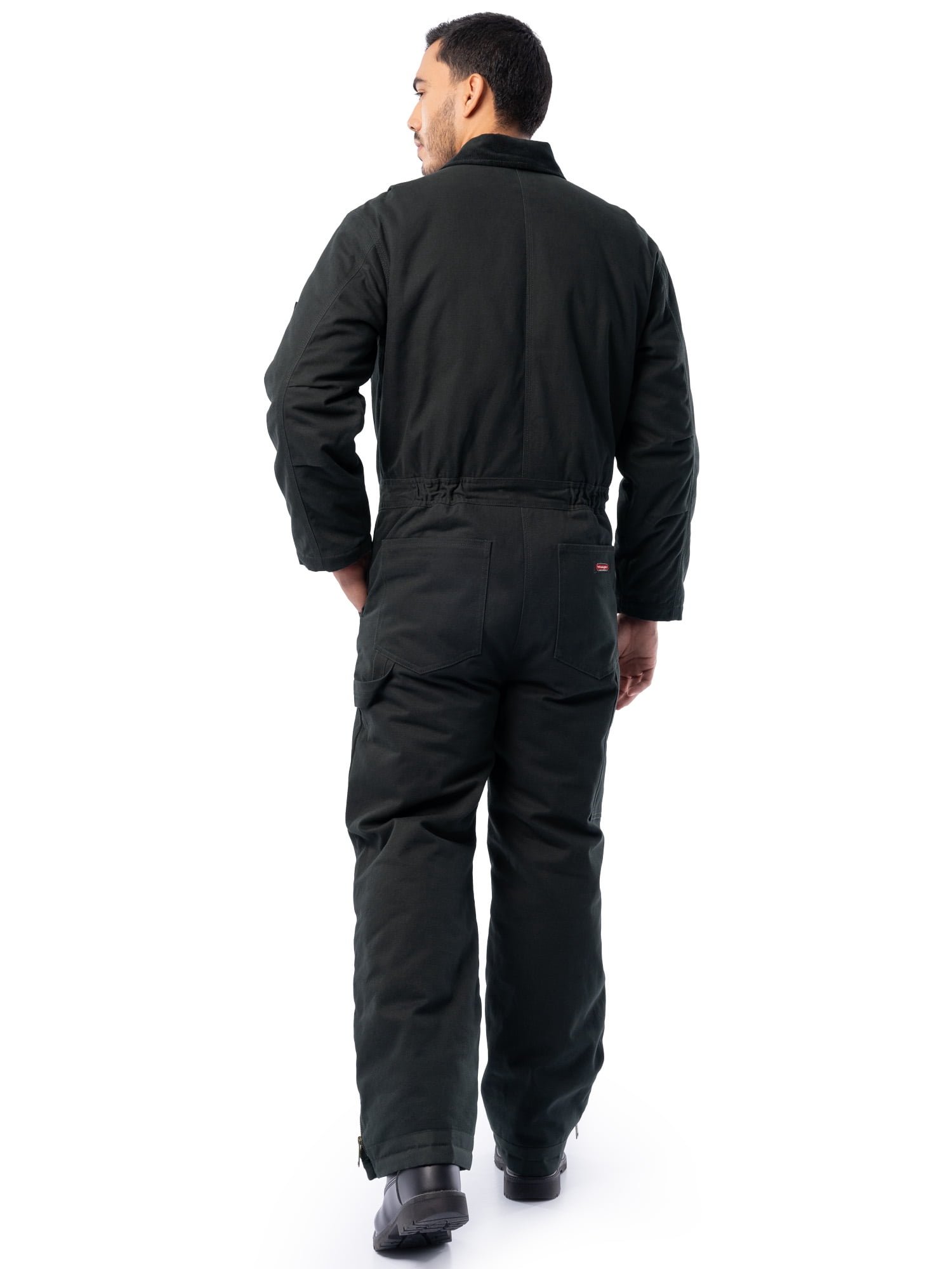 Wrangler Workwear Men's Long Sleeve Insulated Flex Duck Rugged Work Coverall, Size S-5XL