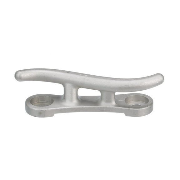 Seachoice Cast Aluminum “S” Dock Cleat, Corrosion Resistant Aluminum, 10 In.