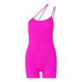 thumbnail image 4 of biudgviw Womens Athletic Bodysuits Seamless Spaghetti Strap Workout Jumpsuits Body Shaper Plus Size Bodycon Gym Outfits for Yoga, 4 of 6