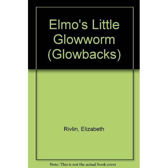 Pre-Owned Elmo's Little Glowworm Paperback