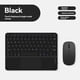 thumbnail image 2 of Teclado Bluetooth con Panel Táctil y Ratón para PC, Tableta, Juegos, Teclado Inalámbrico, Color Negro, 2 of 5