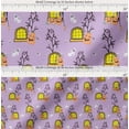 thumbnail image 2 of Soimoi Cotton Cambric Fabric Haunted House,Pumpkin & Ghost Halloween Print Sewing Fabric Yard 56 Inch Wide, 2 of 7
