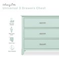 thumbnail image 3 of Dream On Me Universal 3 Drawer Chest I Commode pour chambre d'enfant I Commode à trois tiroirs I Mid Century Modern, 3 of 5
