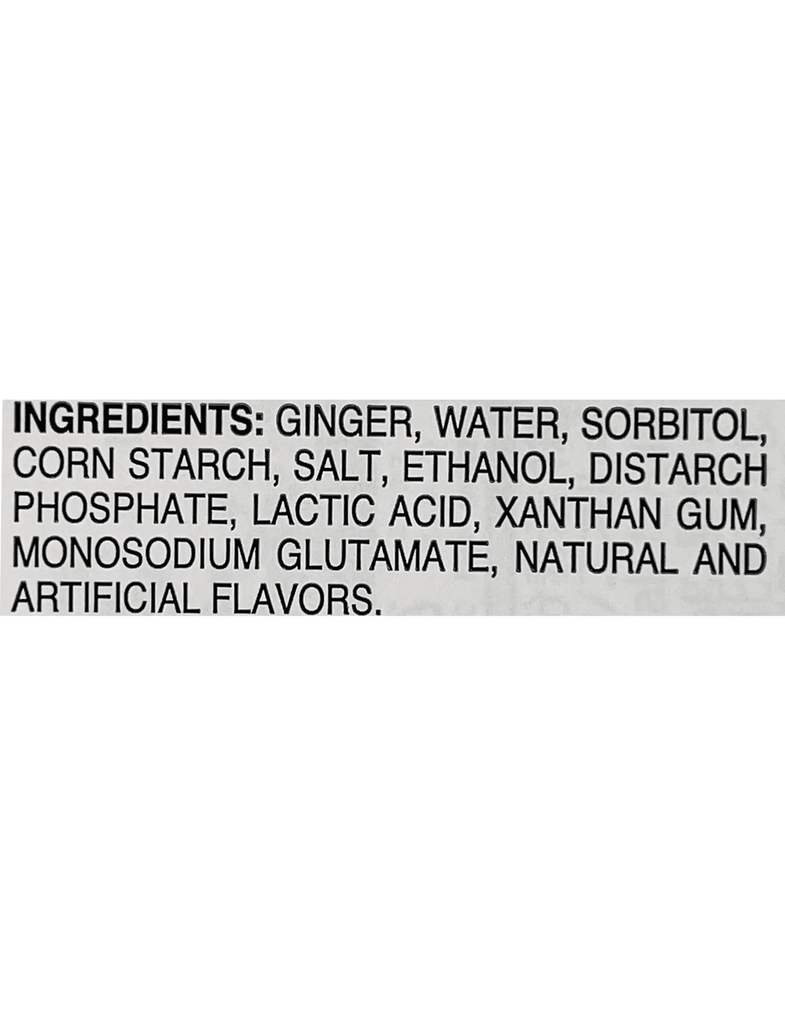 House Foods Ginger Paste 1.41oz, No Common-Allergens Contained