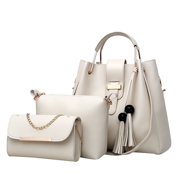 SUSHANG Fashion Upgrade 3pcs Set Crossbody Bag Handbags Wallet Tote Bag Shoulder Bag top Handle Satchel