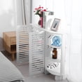 thumbnail image 4 of Shoe Rack, Shoe Cabinet Wood Organizer Unit Shoe Storage Cupboard 4 Tier With Open Shelves For Study Room For Balcony, 4 of 8
