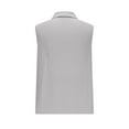 thumbnail image 5 of GERsome Men's Tank Tops Cotton Linen Sleeveless V-Neck T Shirts Basic Solid Color Tank Shirts Summer Beach Vacation Tops S-2XL, 5 of 7