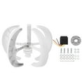 thumbnail image 2 of Wind Generator, DC12V Electricity Wind Turbine Generator, For Nature’s Generator Marine Use Outdoor Home, 2 of 8