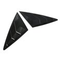 thumbnail image 4 of Black Rear Side Vent Quarter Window Louver Shutter Cover Trim For Seal / Atto 4, 4 of 5