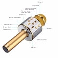 thumbnail image 4 of Greyghost Wireless Bluetooth Karaoke Microphone , 2 in 1 Portable Karaoke Machine Speaker for Android/iPhone/PC, 4 of 6