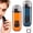 Orange + Blue, variant on Digital Display Nasal Hair Trimmer for Men, Professional LED Precision Nose Trimmer, Rechargeable 2-Pack