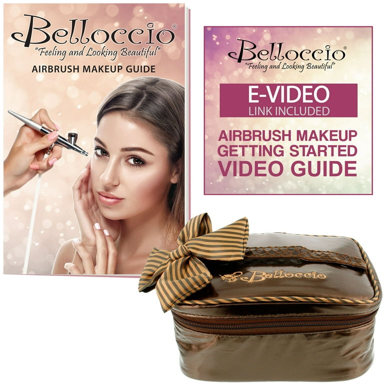 Belloccio Foundation Ebony.5Oz Neutral Tone Airbrush Makeup