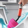 thumbnail image 6 of Flush The Toilet Plunger Household Toilet Kitchen Bathroom, 6 of 6