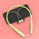 thumbnail image 5 of Auriculares Inalámbricos Bluetooth Cuello Tipo Estéreo con Micrófono, Auriculares Deportivos de Reducción de Ruido de Plástico Azul para Llamadas Telefónicas, Tarjeta Enchufable Universal, 5 of 7