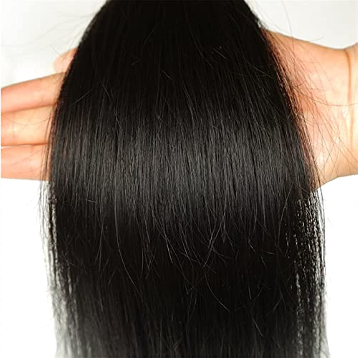 Straight Hair Brazilian Silky Straight Human Hair Weave Bundles Natural Black 1/3 pcs/lot 100% Human Hair Bundles Remy Hair Extension