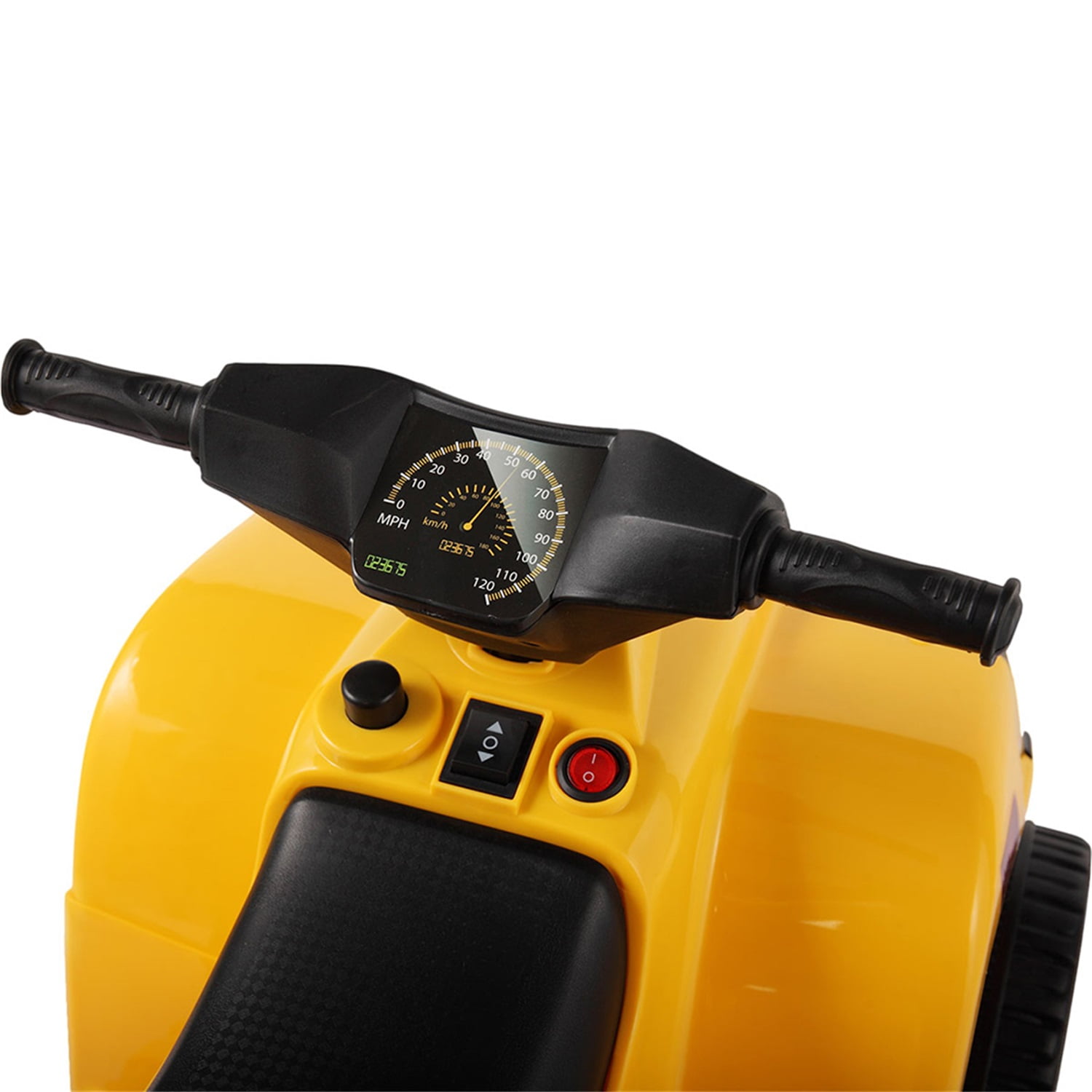 CIPACHO 6V Kids Ride On Car, Rugged 4-Wheeler Electric Cars to Ride Jeep Car for Children Child Boys, Gift Ride-On Car Vehicle Toy w/ LED Lights, MP3, Yellow CIPACHO 6V Kids Ride On Car, Rugged 4-Wheeler Electric Cars to Ride Jeep Car for Children Child Boys, Gift Ride-On Car Vehicle Toy w/ LED Lights, MP3, Yellow