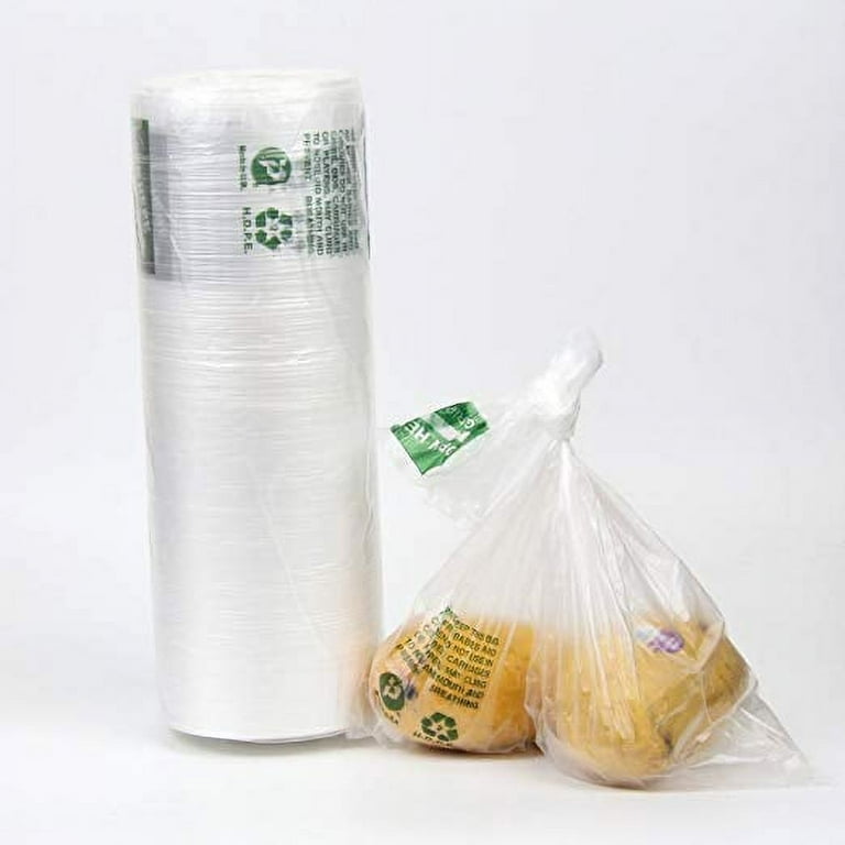 12 Pack] Produce Roll Bags 15 x 20 inch High Density Clear Plastic Food  Storage Bags on a Roll for Fruits, Vegetable, Bread, Grocery Bags, Self  Opening Produce Bag - Supermarkets, Fruit Stands… 