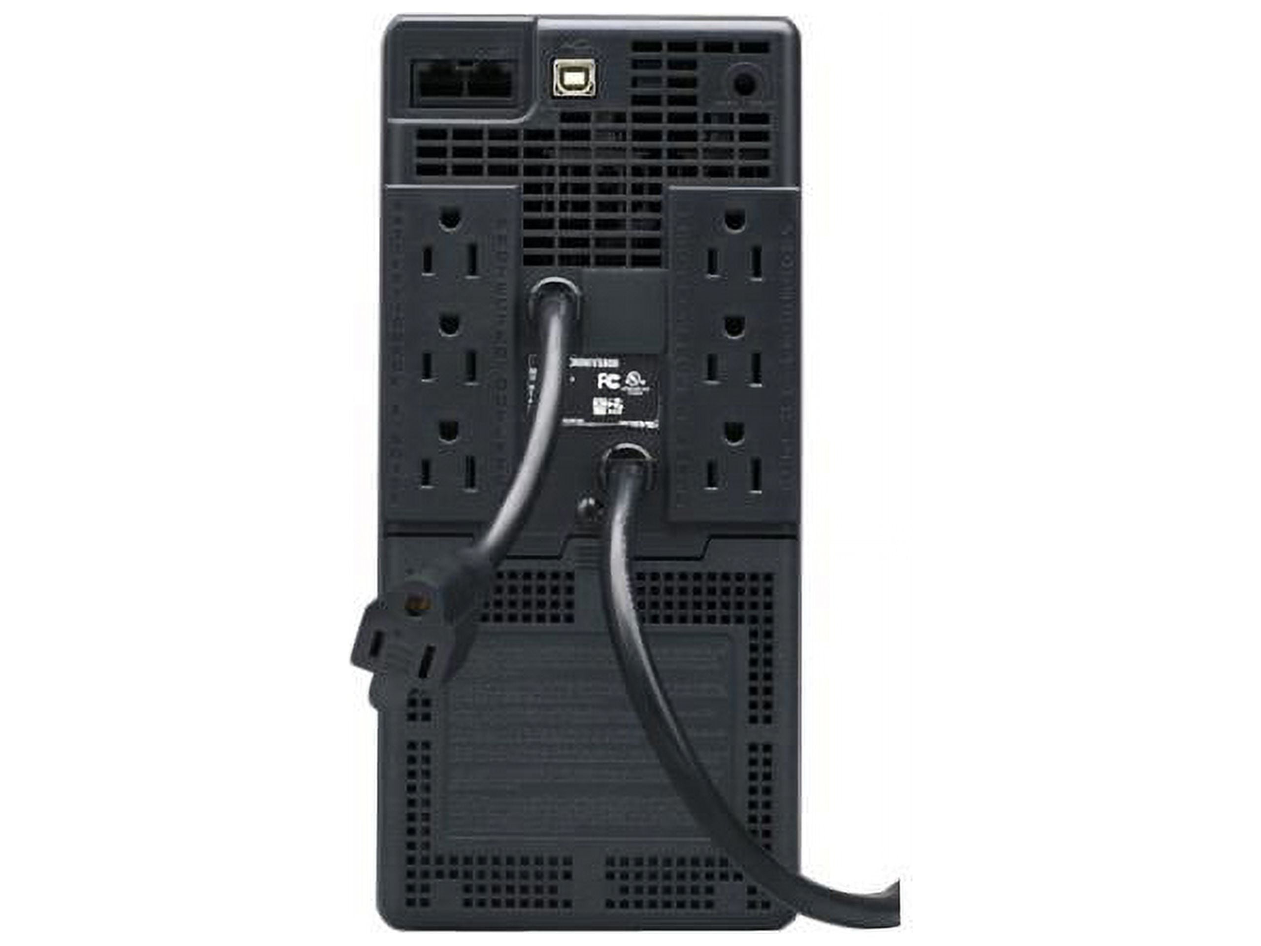 Tripp Lite UPS 800VA 475W Battery Back Up Tower AVR 120V USB RJ11 RJ45 - 800 VA/475 W - 120 V AC - 3.50 Minute - Tower -