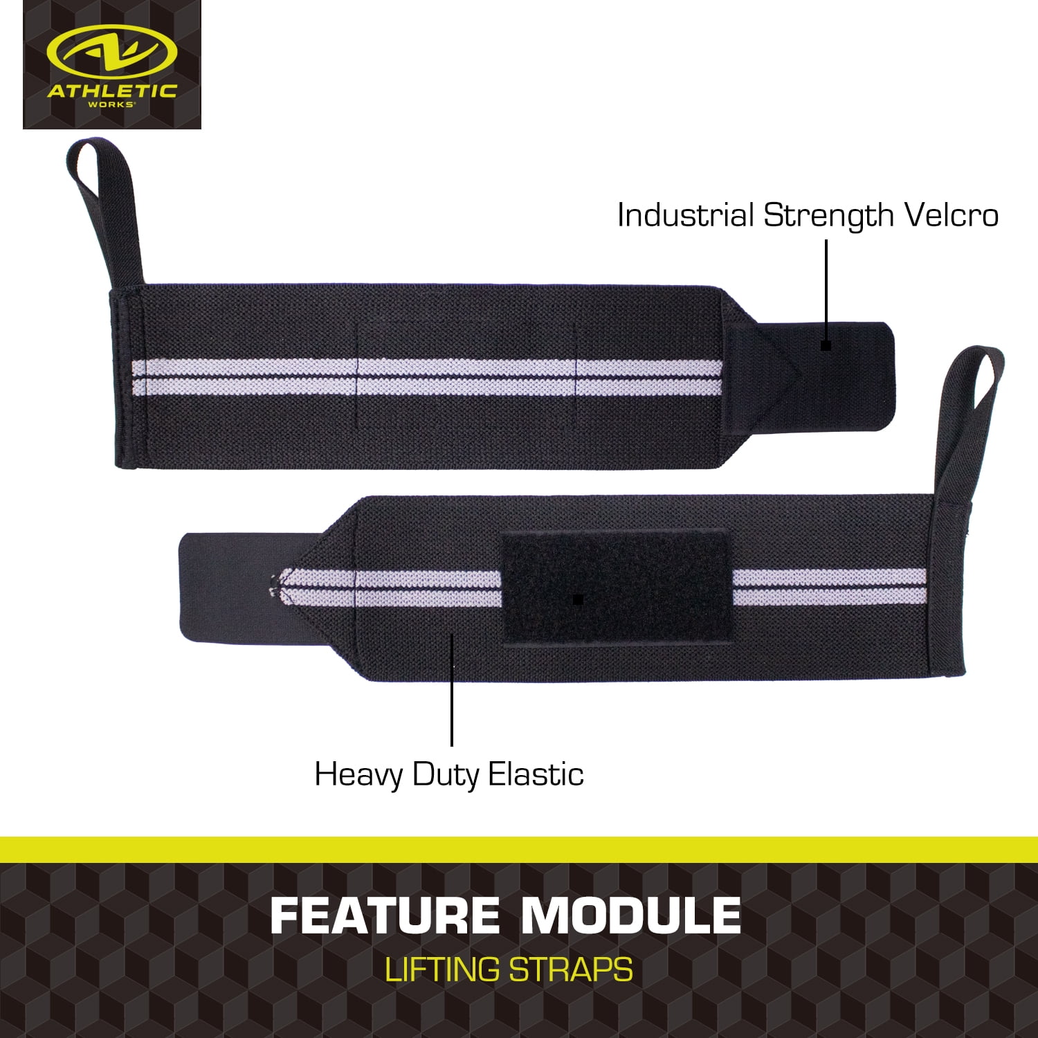 Athletic Works Elite Wrist Wraps for Exercise and Weightlifting