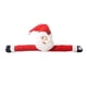 thumbnail image 1 of Decoraciones navideñas para interiores. Decoraciones para cortinas. Papá Noel 3D. Viejo. Muñeco de nieve. Ciervo. Botones para cortinas. Ambiente navideño familiar. Vestuario., 1 of 2