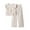 Beige, variant on ZACPNCV Toddler Girl Clothes 2 Piece Outfits Tank Tops and Wide Leg Pant Set Beige 4-5 Years