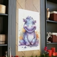 thumbnail image 7 of Watercolor Hippo Painting 2 - Nursery Collection - Bedtime Stories, 7 of 7