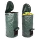thumbnail image 1 of Paquete de 2 bolsas de abono orgánico, 15 galones, 34 galones, contenedores de abono para jardín, bolsas de abono reutilizables para eliminación de residuos de PE para cocina, jardín y patio, 1 of 7
