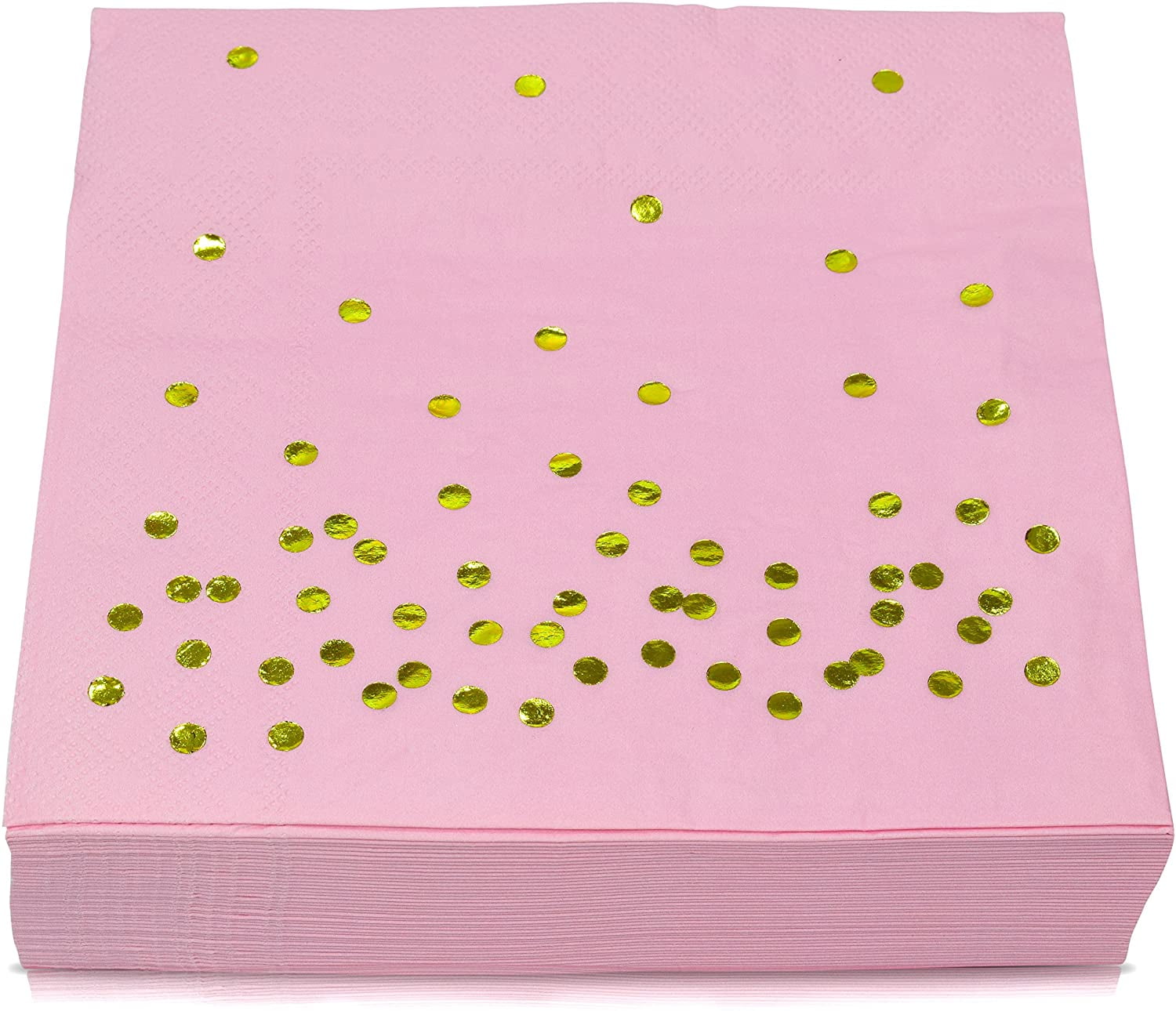 Paper Lunch Napkins Birds and Dots Green BBQ Party 3-ply Disposable Serviettes