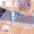 thumbnail image 2 of OIUR 2Pcs Thermal Insulation Pad Heat-Resistant Mesh Universal Size Anti-Glare Fabric Protects Surfaces Large Board Ironing Net, 2 of 7