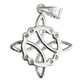 thumbnail image 3 of JOYARIS Dije Nudo De Bruja 8 Zirconias Mujer Regalo Plata Ley 925 DM-0001160, 3 of 3