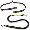 thumbnail image 3 of Transemion Laisse Réfléchissante pour Animaux Corde de Traction Réglable Ceinture Élégante Multifonctionnelle Jogging Chien Laisse Verte 1Set, 3 of 6