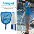 thumbnail image 3 of Detachable Swimming Pool Sweeping Net Telescopic Rod Pool Skimmer Fish Pond Cleaning Filter Mesh Surface Pool Pond Clean Tool (Style A), 3 of 7