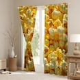 thumbnail image 3 of Feelyou Movie Popcorn Black Out Curtains, Yummy Food Curtains Pack of 2 (42x63 Each), Teens Boys Girls Kids Bedroom Curtains, Blackout Curtains Room Decor, 3 of 6