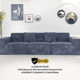 thumbnail image 3 of Sofá AIRJOL™ YY-04 Gris — Diseño Contemporáneo con Elegancia Arquitectónica, 3 of 8