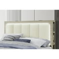 thumbnail image 4 of Madison Natural-White Wood Full Bed with all around Storage, 4 of 8