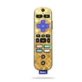 thumbnail image 3 of Skin Decal Wrap Compatible With Roku Ultra Sticker Design Gold Tiles, 3 of 6