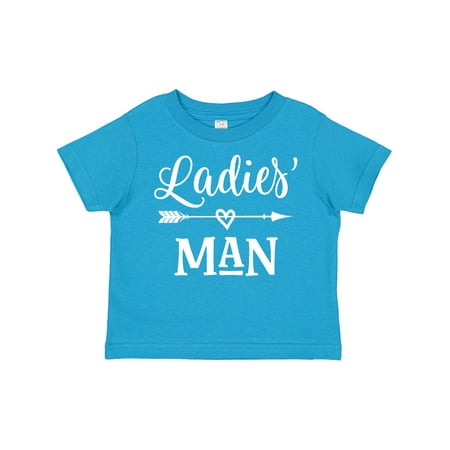 

Inktastic Valentine Boys Ladies Man Gift Toddler Boy Girl T-Shirt