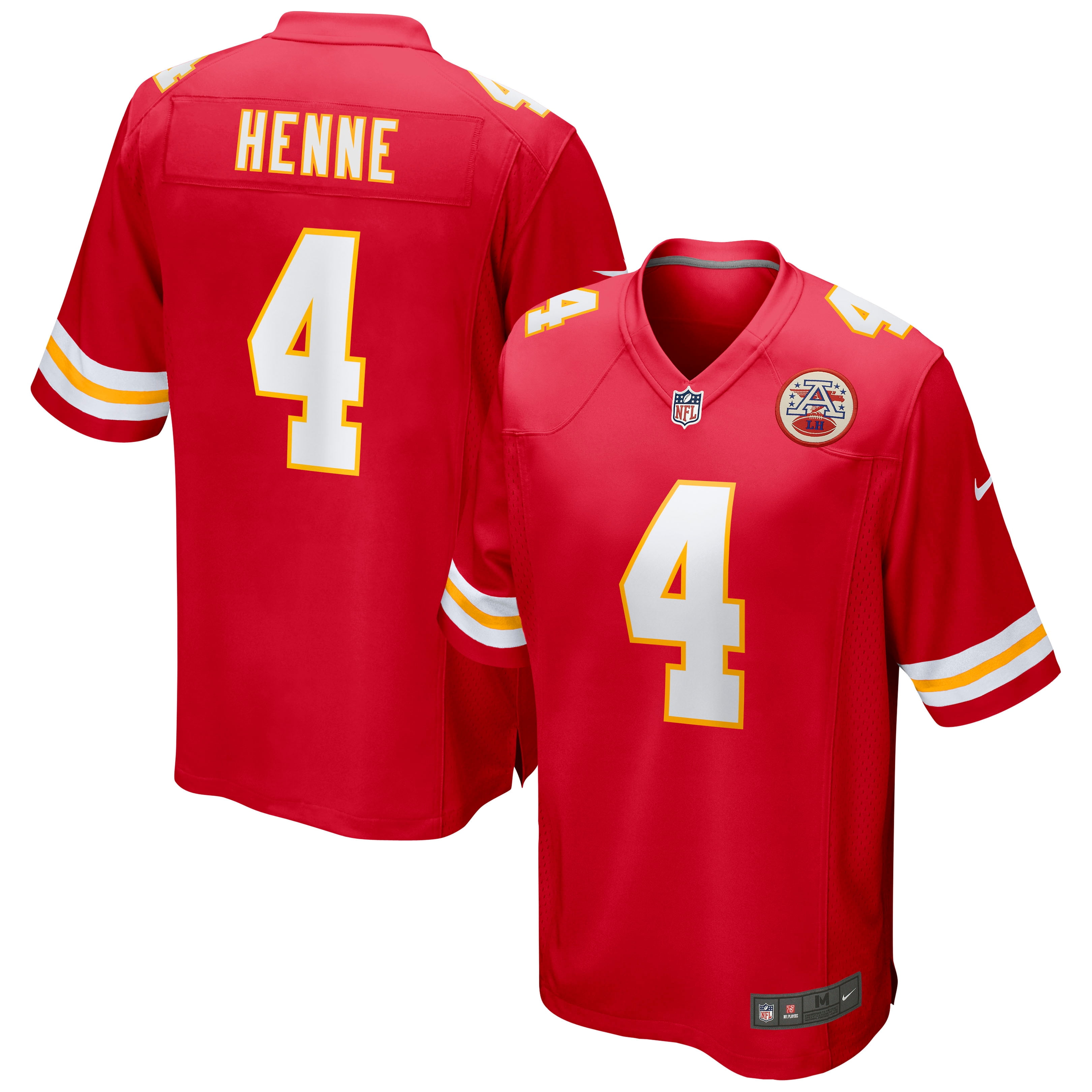 Chad Henne Kansas City Chiefs Nike Game Jersey - Red - Walmart.com