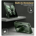 thumbnail image 2 of Dexnor Shielder Series Case for Samsung Galaxy Z Fold 3(2021), Military-Grade Full-Body Shockproof Rugged Bumper Case Cover with Built-in Screen Protector & Kickstand,Army Green, 2 of 5
