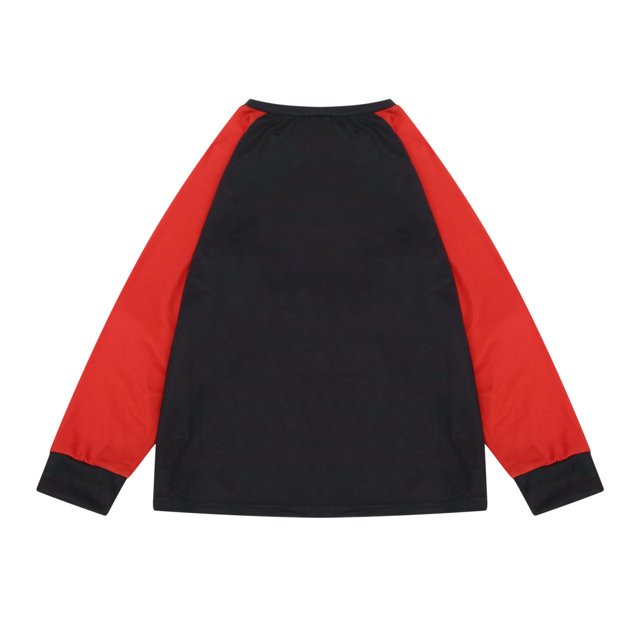 DPTALR Ensemble de Pyjamas de Noël Assortis pour la Famille, Ensemble de Pjs de Noël pour la Famille, Haut à Carreaux Rouges et Pantalons Longs, Vêtements de Nuit