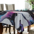 thumbnail image 5 of Yayeee Tablecloths 60" x 120" Rectangle Wrinkle Resistant Party Table Cover, Black, 5 of 8